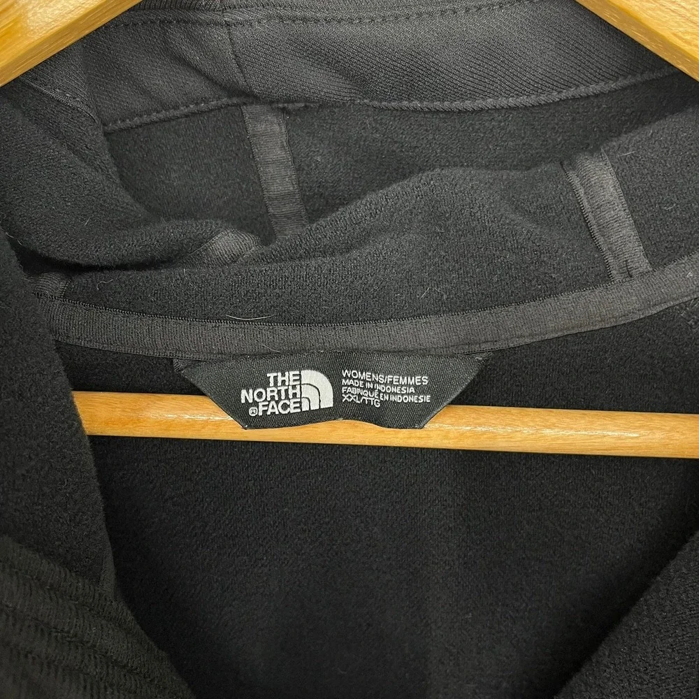 The North‎ Face WindWall Softshell Hoodie Jacket Mens XXL Black Full Zip Hooded